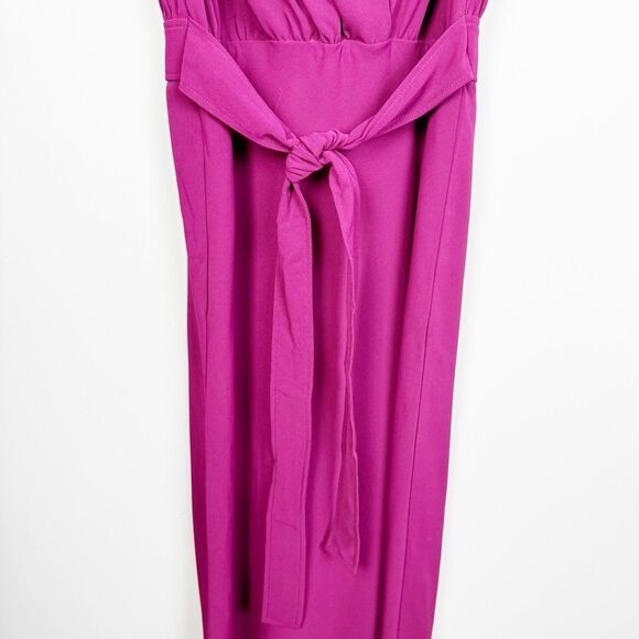 AMANDA UPRICHARD | NEW Lamarca Midi Dress in Syrah Women’s Size Medium - Picture 7 of 11